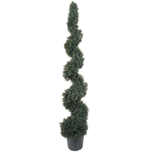 5' Cedar Spiral Silk Tree (In-door/Out-door)