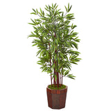 53” Bamboo Artificial Tree in Decorative Planter