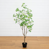 5' Artificial Dogwood Tree