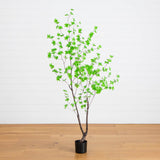 6-ft Artificial Minimalist Enkianthus Tree