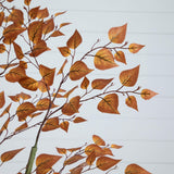6' Autumn Birch Leaf Artificial Fall Tree