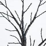6' Pre-Lit Artificial Halloween Twig Tree with 480 Orange & Purple LED Lights