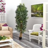 6.5’ Phoenix Palm Artificial tree with Natural Trunk