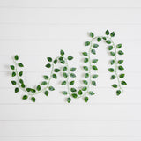 7’ Artificial Dieffenbachia Garland - Set of 24