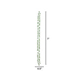 7’ Artificial Dieffenbachia Garland - Set of 24