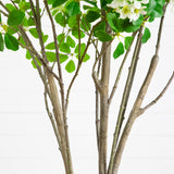 7' Artificial Dogwood Tree
