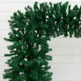 7’ Pre-Lit Artificial Holiday Green Chirstmas Pine Archway with 650 Multifunction Warm White LED Lights