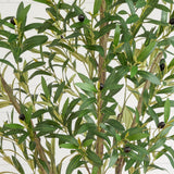 7' Artificial Airy Olive tree