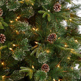 9’ Snowed Tipped Clermont Pine Artificial Christmas Tree