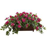 Bougainvillea Artificial Plant in Decorative Planter