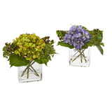 Hydrangea Artificial Arrangement (Set of 2)