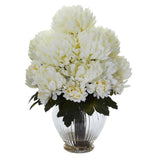 Mum Artificial Arrangement in Vase
