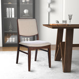 Skylar Beige Fabric Dining Chair (Set Of 2)