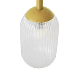 Gemma Pendant Lamp - Gold and Clear