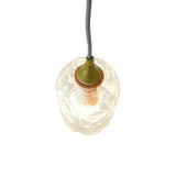 Glowline Pendant Lamp - Gold and Clear