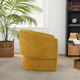 Wichita Gold Chenille Lounge Chair