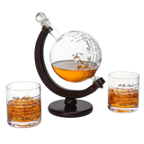 Lady Justice Law U.S. Constitution Whiskey & Wine Decanter Set - 850ml