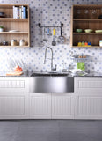 Apollo Single Handle Pull-Down Sprayer Kitchen Faucet in Polished Chrome