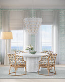 Tulum Extra Large White Chandelier