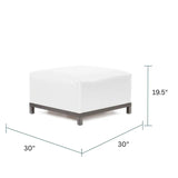 Axis Ottoman Base & Titanium Frame