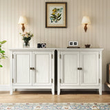 2-Door Buffet Cabinet with Storage, Bohemian Sideboard