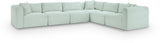 Shaggy - 6 Piece Modular Corner Sectional