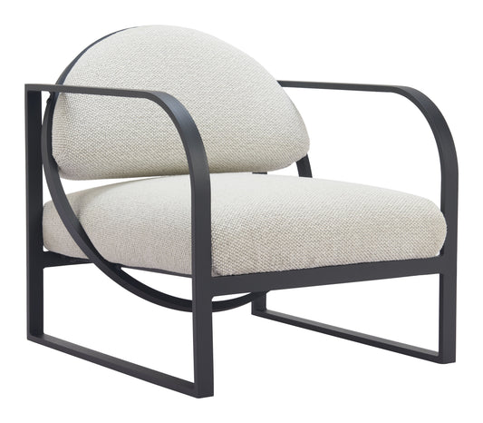 Flakt Accent Chair Ivory