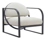 Flakt Accent Chair Ivory