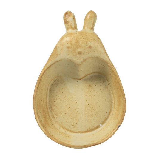 Rabbit Shaped Ceramic Sauce Dish Rustic Bowl