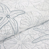 Coastal Seastar 4PC Comforter or 3PC Duvet Cover Set