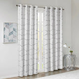 Wholesale Metallic (Max Blackout) Window Panel, White/Silver