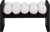 Waverly - Bench With Black Frame
