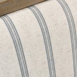 Reclaimed Natural Cane Inset Armchair Accent Chair*
