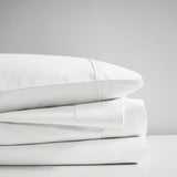 Pima Cotton Sateen 600 Thread Count Sheet Set, White