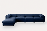 HARMONY 142" 4-Seater Sofa with 1 Ottoman