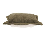 Puff Ottoman Cover Angora Moss -Cover Only