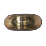 Bronze Euler Vase with Black Iron Stand- Tall