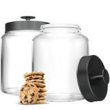 Kook Glass Storage Canisters, 2.8L, Set of 2