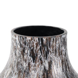 Zynsky Art Glass in Deep Mocha Brown- Tall