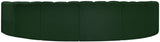 Arc - Boucle Fabric 8 Piece U-Shaped Modular Sofa