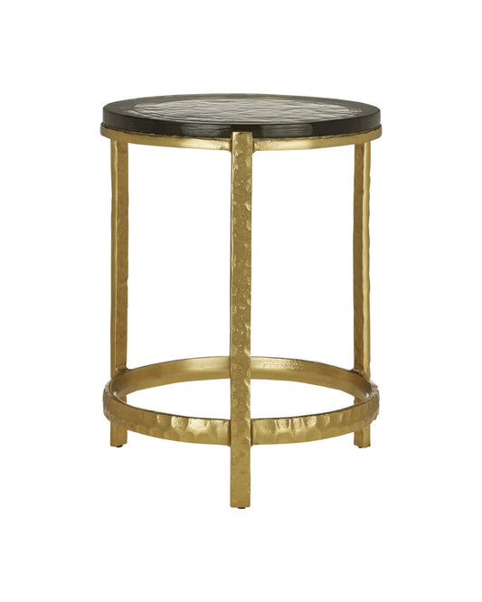 Acea Gold Accent Table