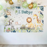 Safari Baby Shower Photo Backdrop