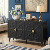 Vintage 55'' Buffet Cabinet with Storage
