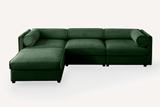HARMONY 109" 3-Seater Sofa with 1 Ottoman