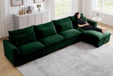 PERTH 157" 4-Seater Sofa with 1 Ottoman