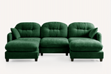 MOLLY 107" 3 Seater with 2 Ottomans