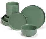 Kook 12-Piece Ceramic Dinnerware Set for 4