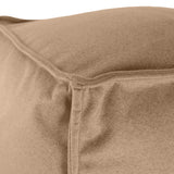 Qivuit Camel Square Pouf