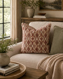 Rhombus Rose 20x20 Pillow