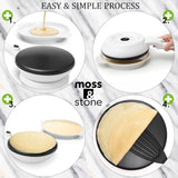 Moss & Stone Cordless 8-Inch Electric Crepe Maker